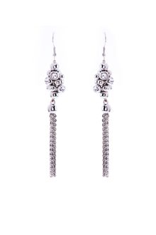 Karen Millen Karen Millen Crystal Cluster Earrings - Lyst