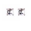 Karen Millen Karen Millen Diamante Eye Stud Earrings in Gray (silver) - Lyst