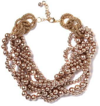 Kate Benjamin Multi Beaded Statement Necklace - Lyst