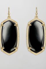 Kendra Scott Elle Earrings Black Onyx