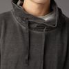 Label Lab Over Head Funnel Neck Sweat Top in Gray for Men (dark grey) - Lyst