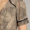 Little Mistress Belted Leopard Print Dress in Beige (leopard) - Lyst