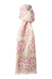 Lola Rose Leopard Print Heart Scarf - Lyst