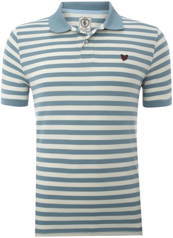  Regular Fit Striped Pique Polo Shirt 