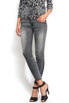 Mango Fivepocket Cropped Skinny Jeans - Lyst