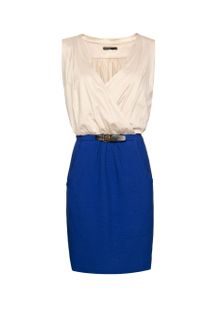 Mango Combi Cotton Dress - Lyst