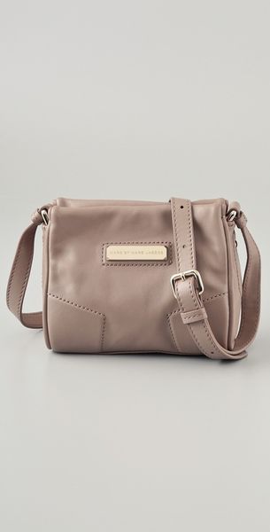 Marc By Marc Jacobs Padded Leather X Body Bag in Beige (nude) - Lyst
