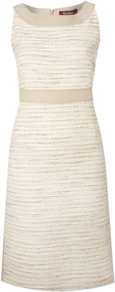  Atri Cotton Mix Boucle Dress 