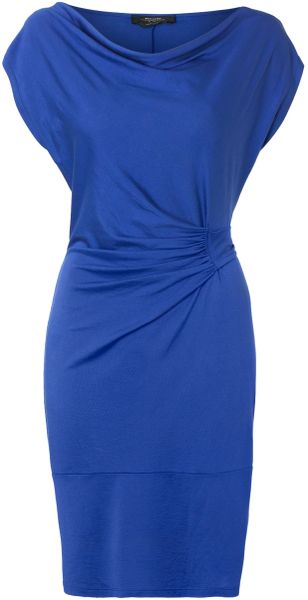 Maxmara Weekend Bibo Wrap Dress in Blue - Lyst