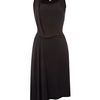 Michael By Michael Kors Draped Jersey Dress in Black - Lyst