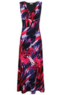 Minuet Petite Pink Abstract Print Maxi Dress - Lyst