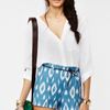 Nasty Gal Agustina Shorts in Blue (chambray) - Lyst