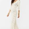 Nasty Gal Freewheelin Crochet Dress in Beige (cream) - Lyst