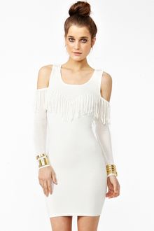 Nasty Gal Desert Fringe Dress - Lyst