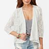 Nasty Gal Sofie Lace Jacket in Beige (ivory) - Lyst