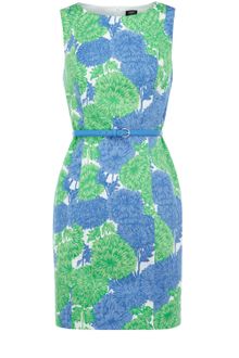 Oasis Oasis Dahlia Print Shift Dress - Lyst