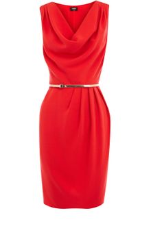Oasis Cowl Drape Dress - Lyst