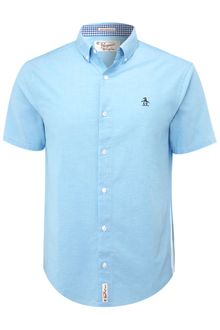 Original Penguin Short Sleeved Oxford Shirt - Lyst