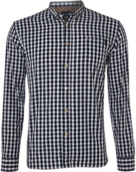 Paul Smith Fashion Check Gingham Shirt in Blue for Men (navy) - Lyst