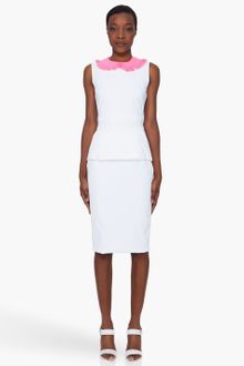 Preen Hot Pink Collar Elizabeth Dress - Lyst