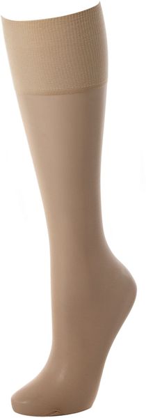 Pretty Polly 8d Knee Highs 2pp - Lyst