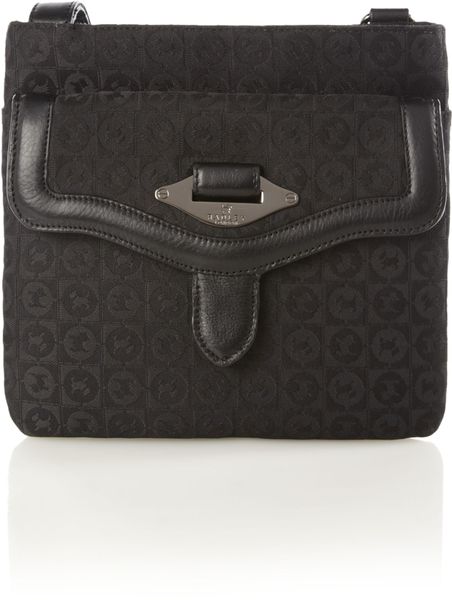 Radley Cheadle Jacquard Small Cross Body Bag in Black - Lyst
