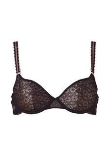 Stella McCartney Black Alice Planting Contour Bra - Lyst