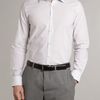 Ted Baker Long Sleeved Linen Satin Formal Shirt in Gray for Men (grey) - Lyst