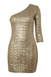 Tfnc One Shoulder Sequin Dress - Lyst