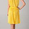 Tibi Sleeveless Dress in Yellow (lemonade) - Lyst