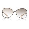 Tom Ford Clemence Sunglasses in Gray (bronze) - Lyst