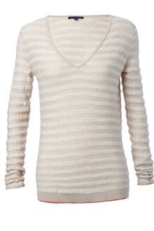 Tommy Hilfiger Woodstock Stripe Vneck Jumper - Lyst