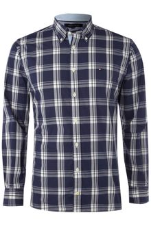 Tommy Hilfiger Check Custom Fit Shirt - Lyst