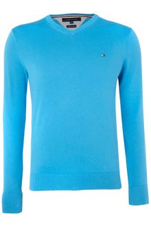 Tommy Hilfiger Custom Fit Sweater - Lyst
