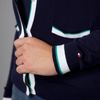 Tommy Hilfiger Waverly Tipping Cardigan in Blue (navy) - Lyst