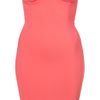 Topshop Heart Back Cup Bandeau Dress By Dress Up Topshop in Pink - Lyst