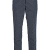 Tory Burch Polka Dot Trouser in Blue - Lyst