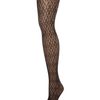 Untold Wave Net Tights in Black - Lyst