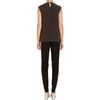 3.1 Phillip Lim Beaded Neck Top in Brown (asphalt) - Lyst