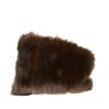 Asos Collection Asos Faux Fur Turban Headband in Brown (chocolate) - Lyst