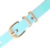 Asos Collection Asos Pastel Metal Keeper Super Skinny Belt in Green (mint) - Lyst