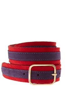 ASOS Collection Asos Suede Colour Block Waist Belt - Lyst