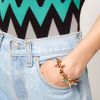Asos Asos Jewelled Spike Bracelet in Gold (multi) - Lyst