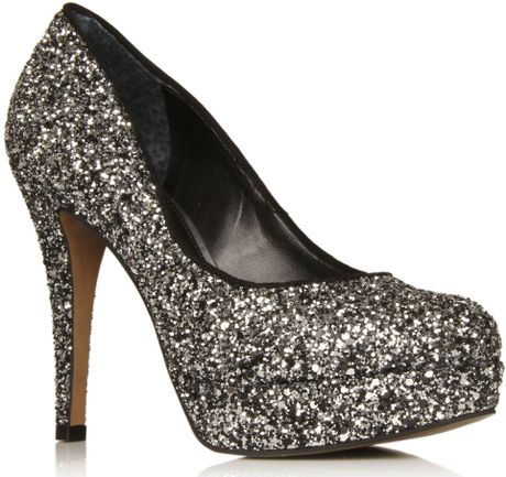 Carvela Amelia Courts in Gray (silver) - Lyst