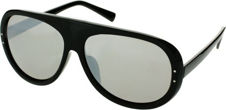 Cheap Monday Eno Moulded Aviator Sunglasses in Black for Men - Lyst