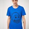 Cheap Monday Cheap Monday Bruce Skull Printed Tshirt in Blue for Men - Lyst