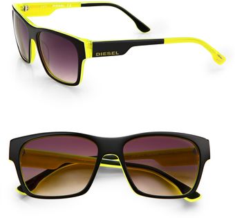 Diesel Plastic Sunglasses - Lyst