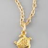 Dogeared Sea Turtle Charm in Gold - Lyst