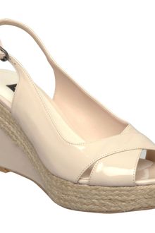 Episode Galaxy E Hessian Patent Wedge Sandals - Lyst