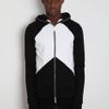 Gareth Pugh Hooded Sweat in Black for Men - Lyst
